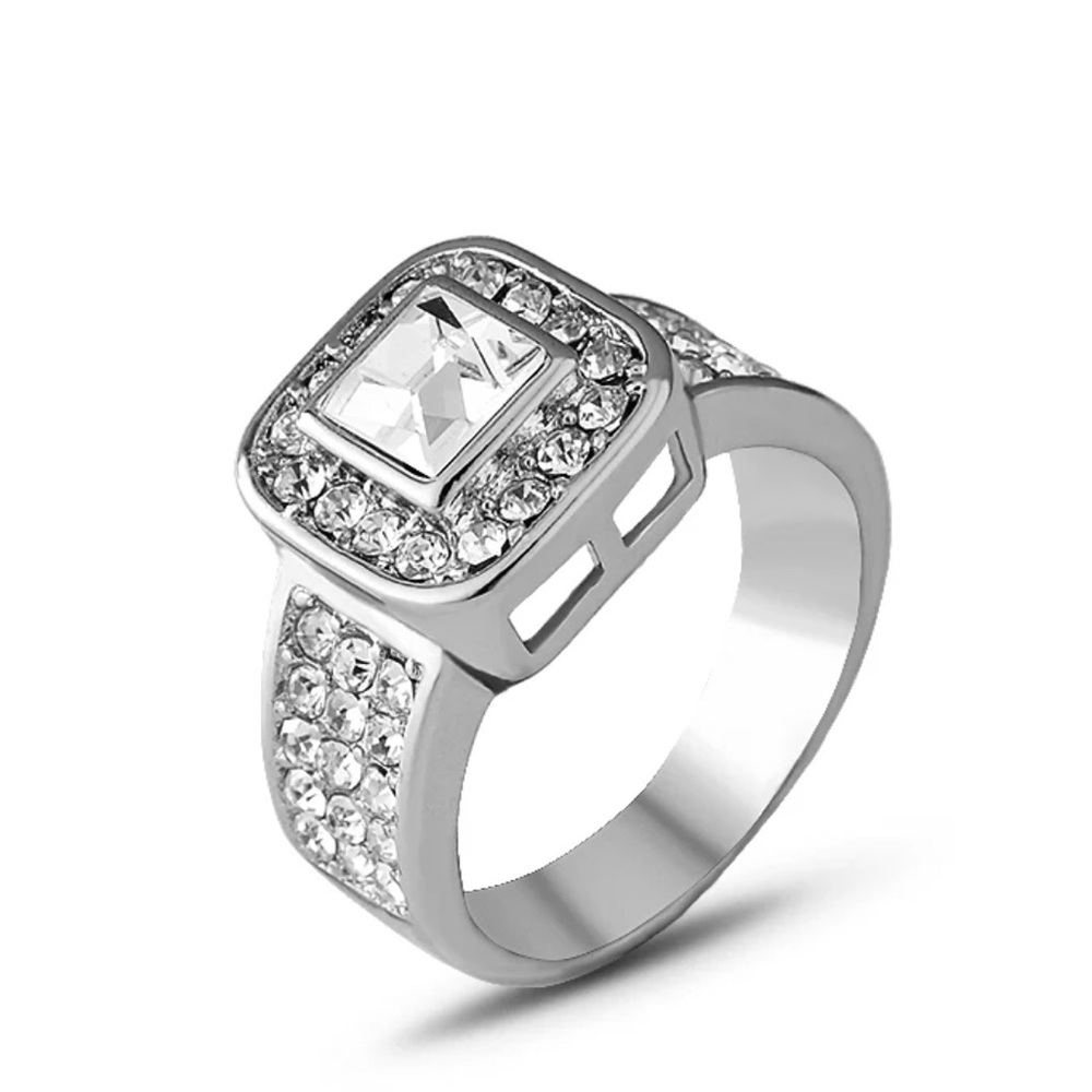 CZ Crystal Ring New